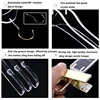 5/10pcs Transparent Acrylic Hanger Organizer Clothes Hanger Suit Pants Anti Slip Drying Rack Suitable for Adults Children 5