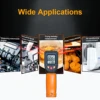 Digital Infrared Thermometer Sensor Handheld Non-contact IR LCD Backlit Display Laser Temperature Gun 600 °C for Household 2