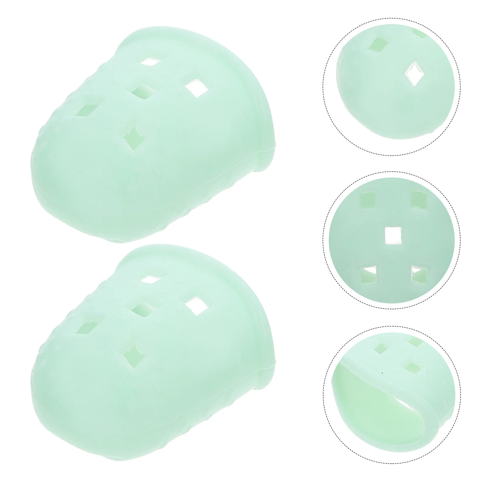 

Soft Kalimba Finger Protector Relief Play Pain Gloves Silicone Hands Coat Cover for Kalimba Thumb Piano Musical Instrument