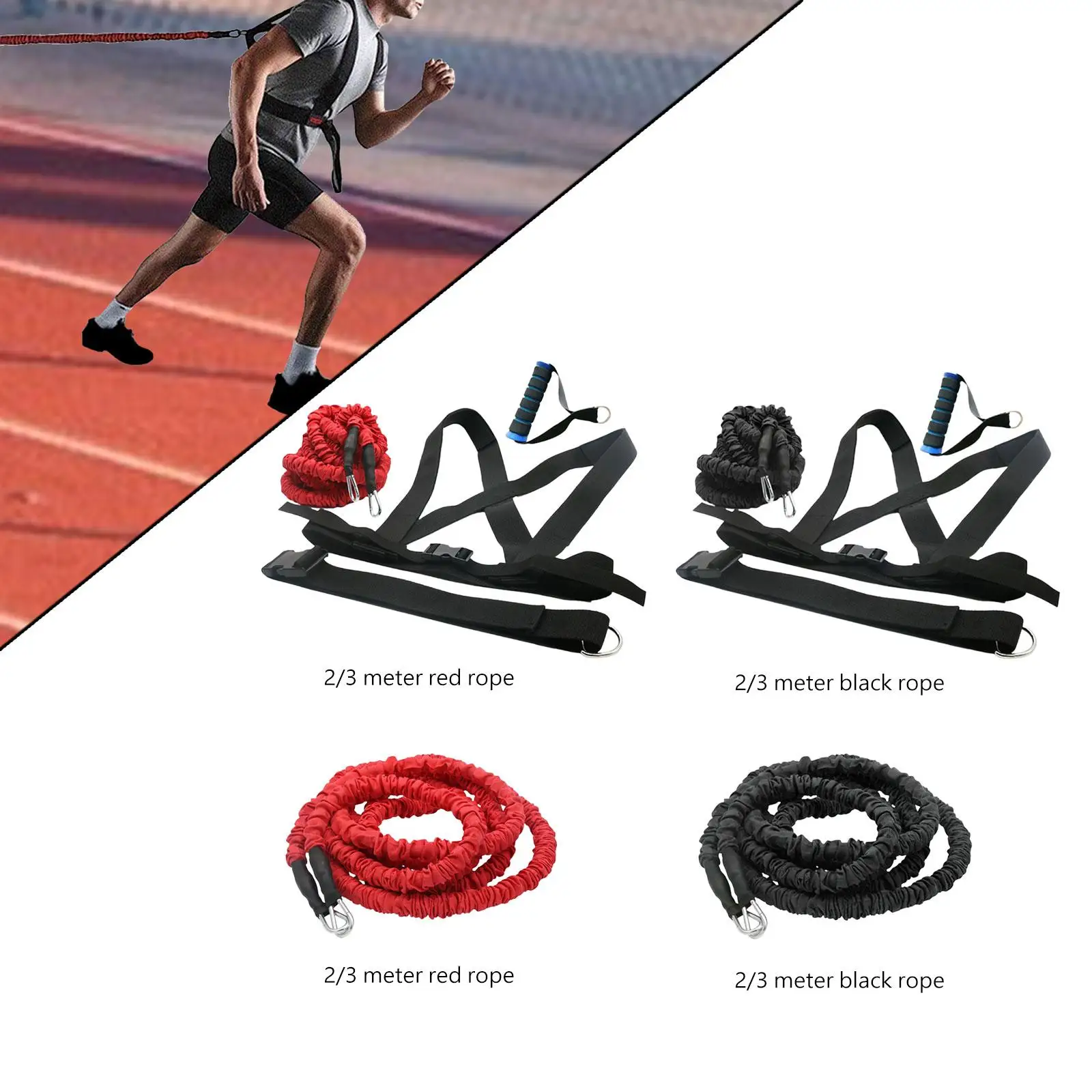 Resistance Training Stretch Band Kits 50lb Men Women for Power Speed Force