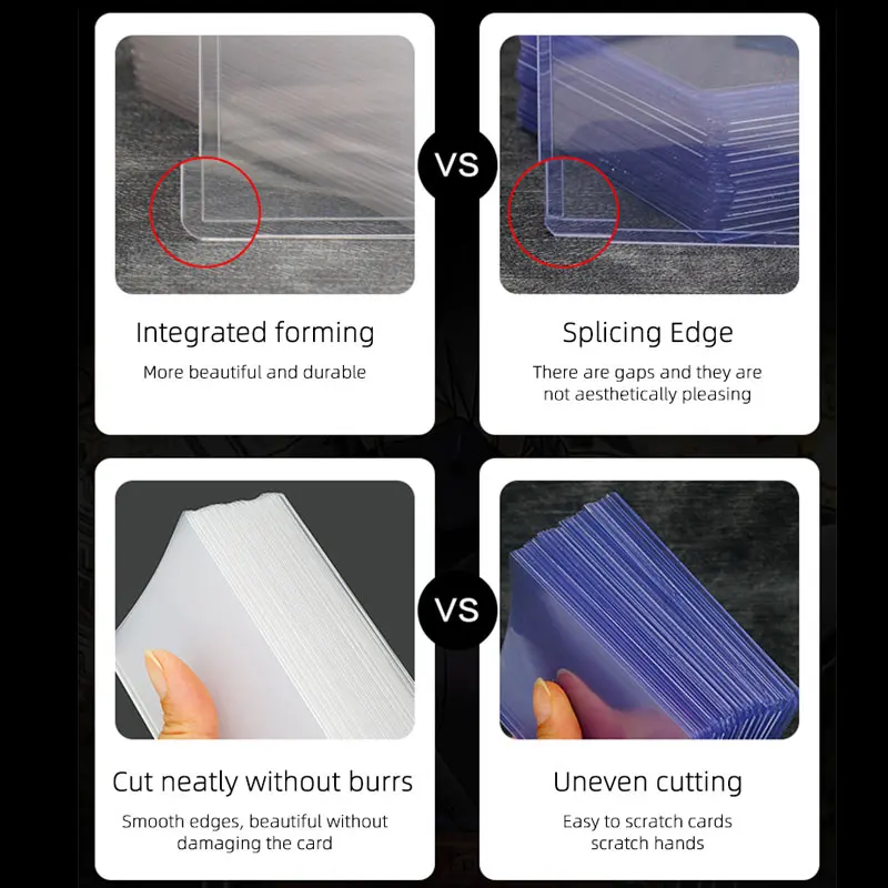 35pt Top Loaders for 3x4 Inch Trading Cards card toploaders for Pokemon YuGiOh Magic MTG cards