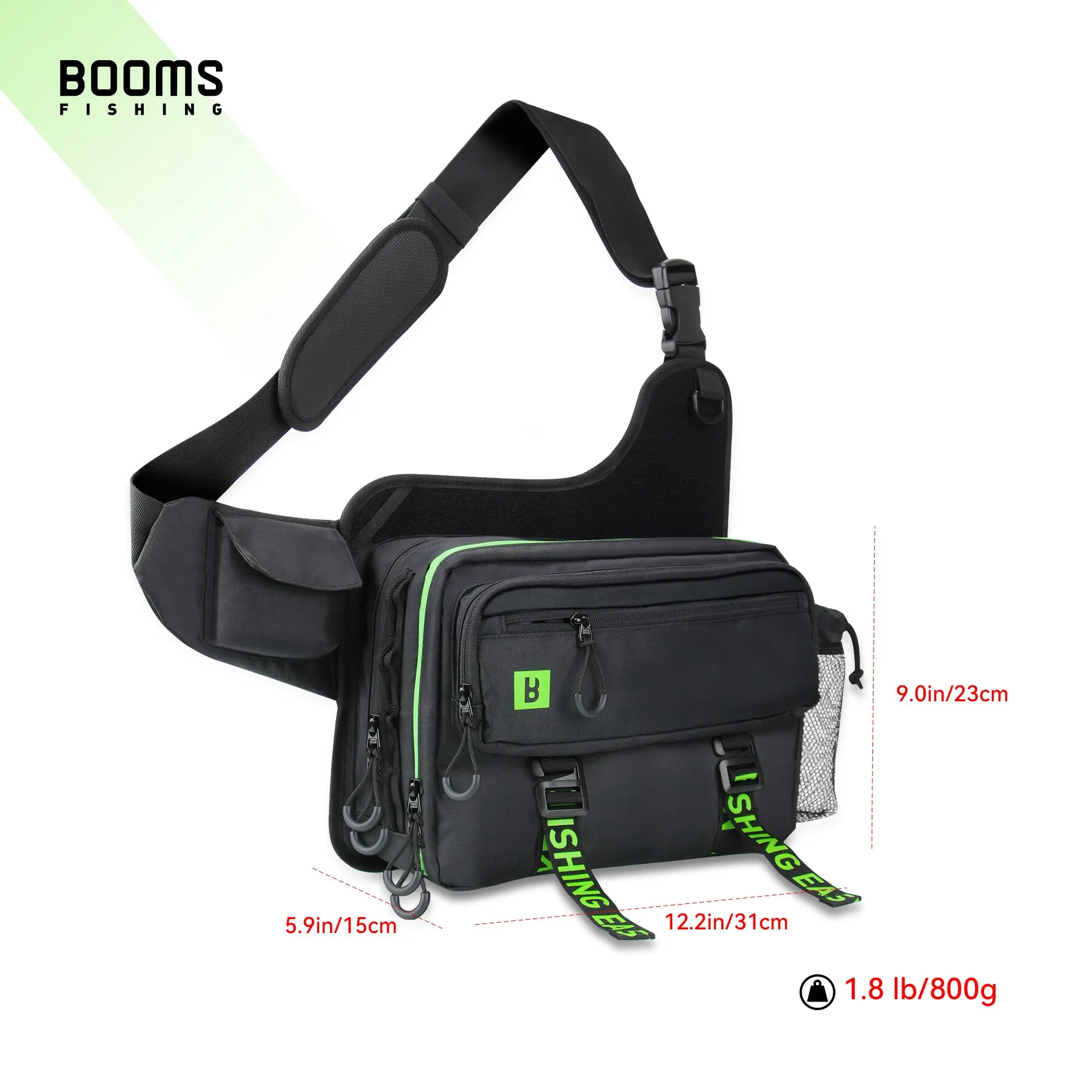 Booms Fishing IB1 Fishing Bag High-Capacity Tackle Storage Bags Large Sea Freshwater Backpack Carpfishing Professional Equipmen fishing bag