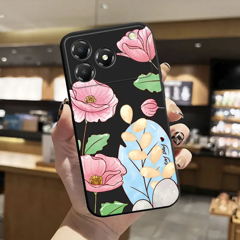 Fashion Cartoon Soft Silicone Shockproof Phone Case Cover