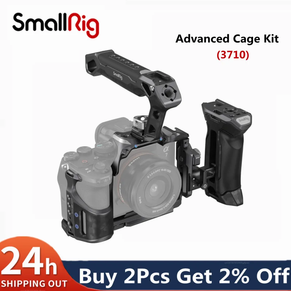 Kit Gabbia Avanzata Smallrig "Rhinoceros" Per Sony Alpha 7R V / Alpha 7 Iv / Alpha 7S Iii 3710
