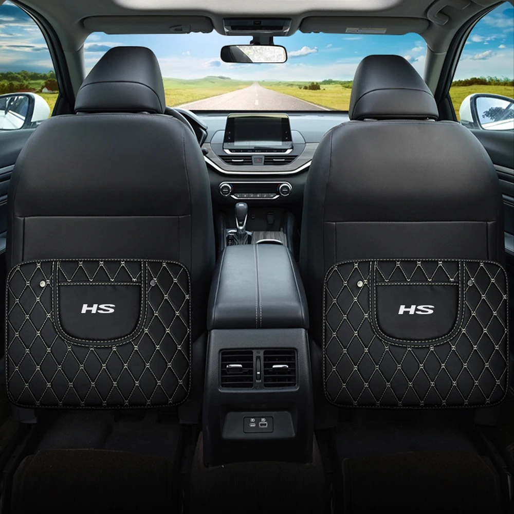 Car Anti Kick Mat Seat Back Protector Cover Auto Interior Accessories 1pcs For MG ZS HS GT HECTOR MG3 MG5 MG6 MG7