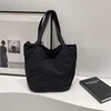 Casual Japanese Sle Nylon Waterproof Single oulder Underarm Bag for Women Large Capaci Student Commuting Class Bag