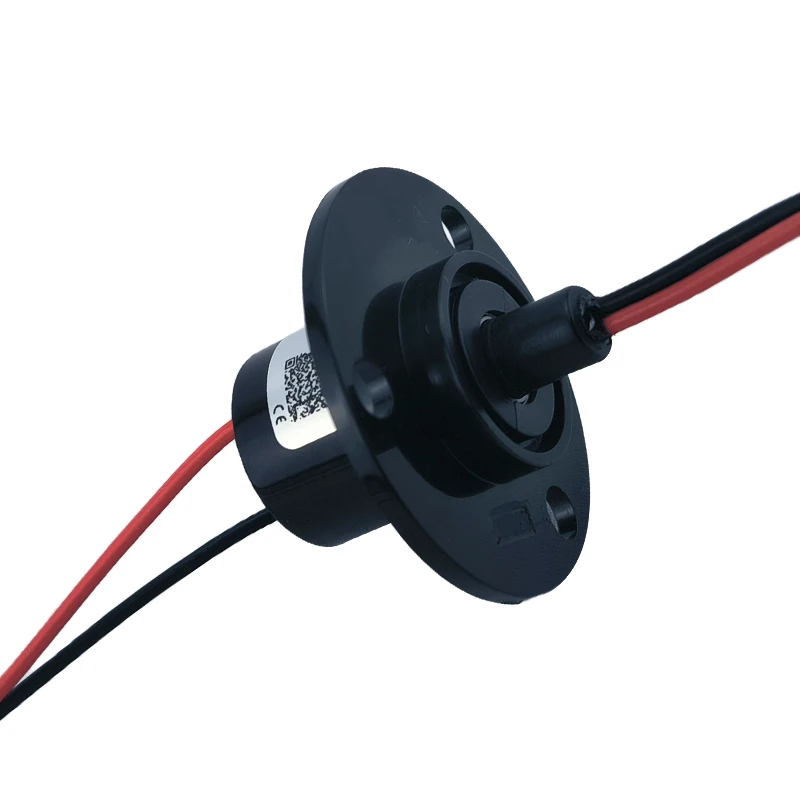 OD 22mm 2-way 10A low power cap-type slip ring capsule conductive joint rotating conductor