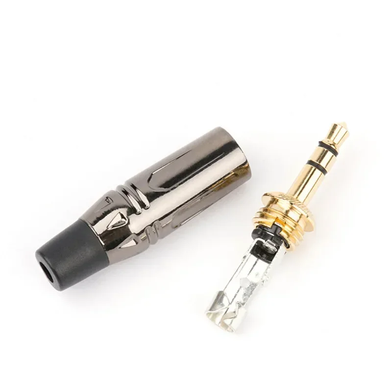 Gold-Plated 3.5mm Stereo Audio Plug Connector
