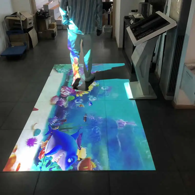 DefiLabs Interactive Wall and Floor Projection Android Interactive Box With IR Camera of 52 Games for KIDS Children
