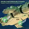 2.4G Raido RC Simulation Crocodile Model SpeedBoat Waterproof Long Battery Life Remote Control Boat Children's Water Toys Gift 2