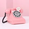 Retro Plastic Simulation Phone Shaped Piggy Bank Coins Banknotes Saving Pot Money Holder For Kids Adults Gift (Pink) 1