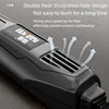 NANWEI 220V DIY Heat Gun Electric Power tool hot air spear 140/300W temperature Gun with supporting seat Shrink Plastic tools 6