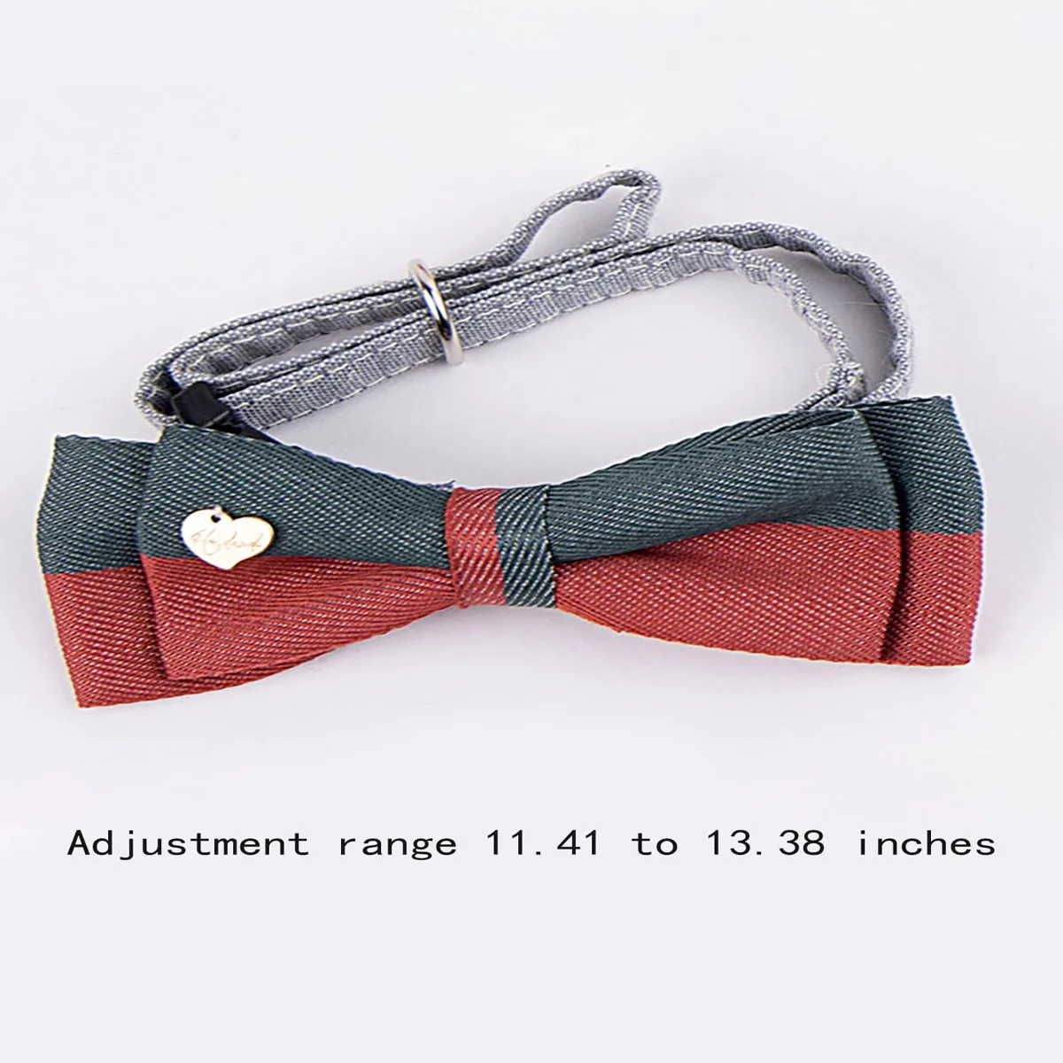 1pc-Cat Two-color Adjustable Bow Tie Pet Collar Pet Supplies