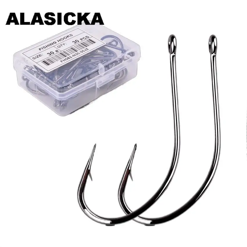 

50pcs 10pcs Boxed Coating High Carbon Stainless Steel Barbed Carp Fishing Hook Pack with Retail Original Box Fishing Hook Tackle