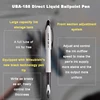 Uniball Calligraphy Brush Advanced Free Ink Control Gel Pen, UBA 188 Air Sign Pens for Fast Writing Handwriting Practicing Draft 2