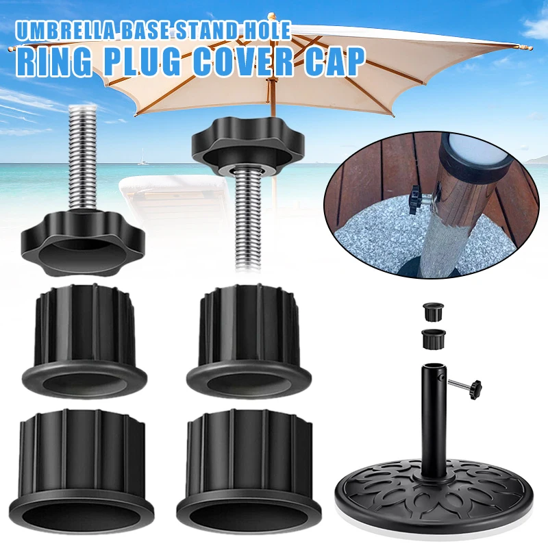 OutdoorPatioUmbrellaBaseRodCapDurablePlasticKnobCover