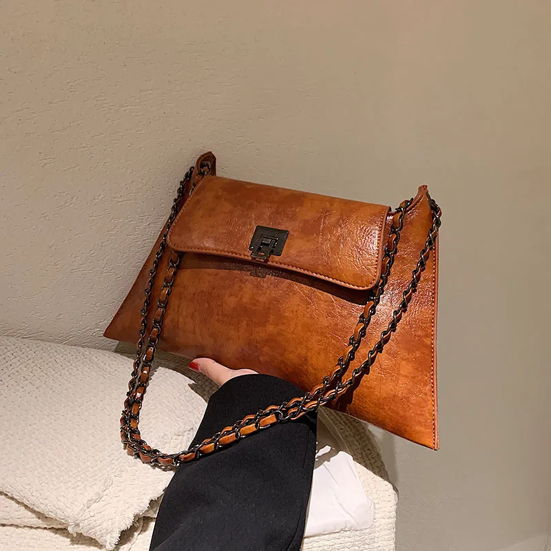 High Quality Small Bag Women's 2022 Spring and Summer New Ladies One Shoulder Messenger Fashion Retro Tote |