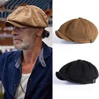 Pio octogonal en coton de style britannique pour hommes, gavroche, Ascot, papa, ingent, mâle, marque vintage, printemps, automne 1