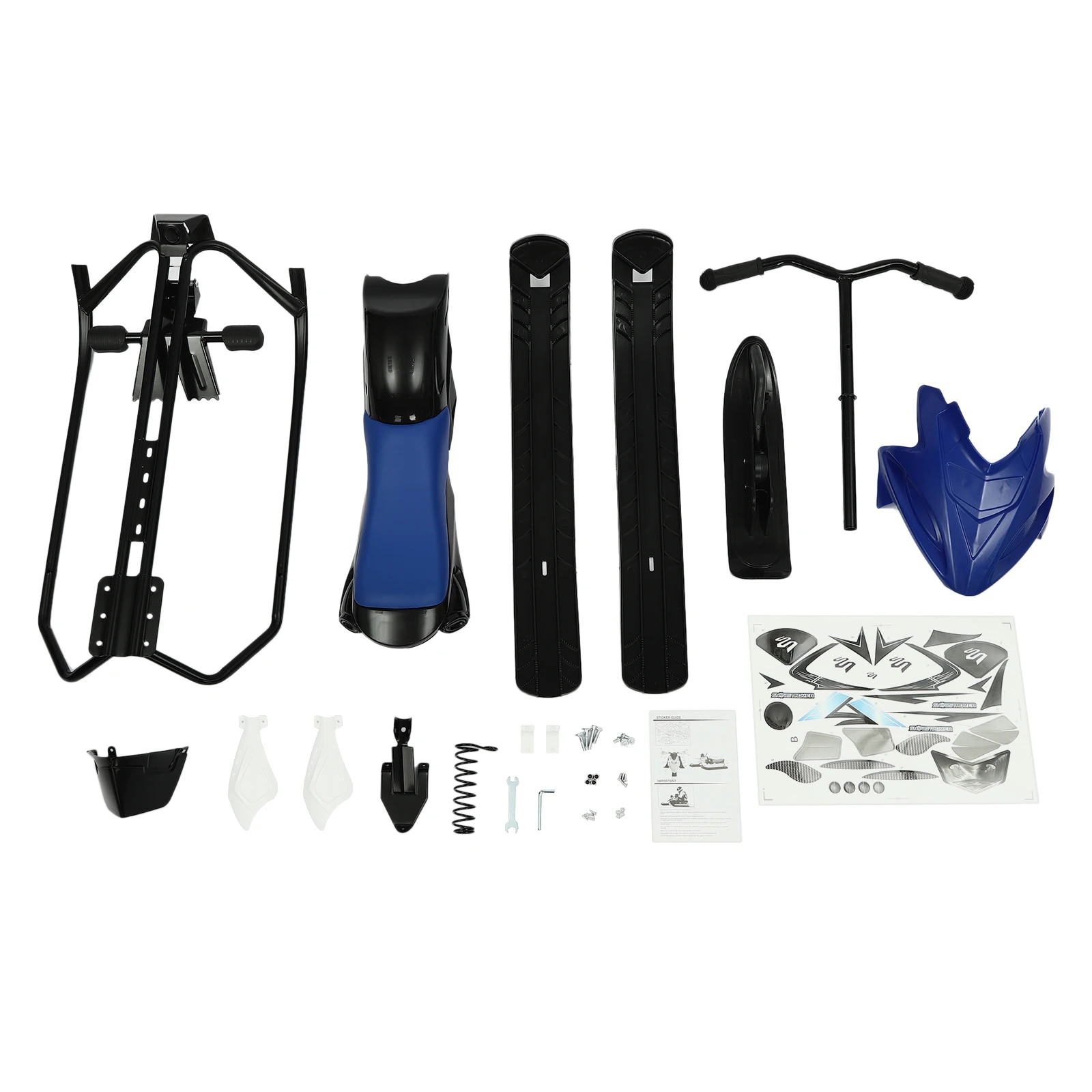60kg Tragfähigkeit Motorrad-Snowboard für Erwachsene/Kinder Verstellbares Kissen Schneeschlitten Skiausrüstung Neueste Skiboards – Detail 6