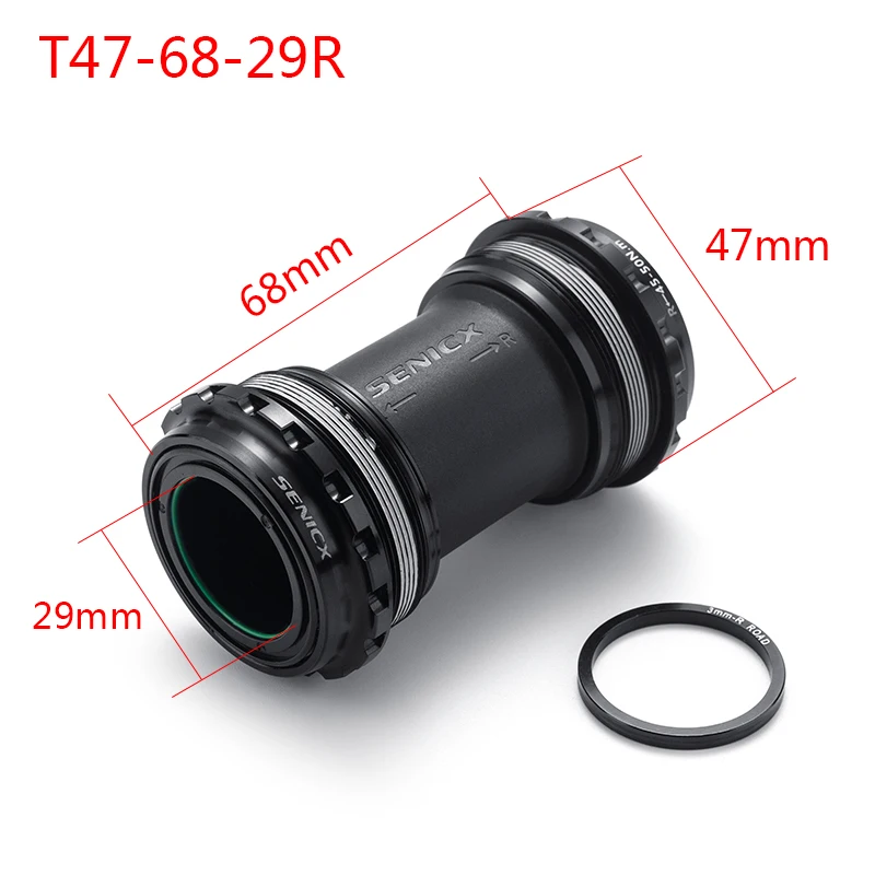 Upgrade Your Ride: SENICX T47 Bottom Bracket for MTB & Road Cranks
