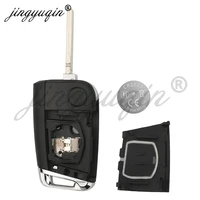 กุญแจรีโมทรถยนต์ jingyuqin 2G6959752 2G6959752D/AD 434MHz 5C/MQB49 สำหรับรถยนต์ VW T-Cross Polo 2017+ Skoda Golf Seat ระบบ Keyless Entry Go Fob 6