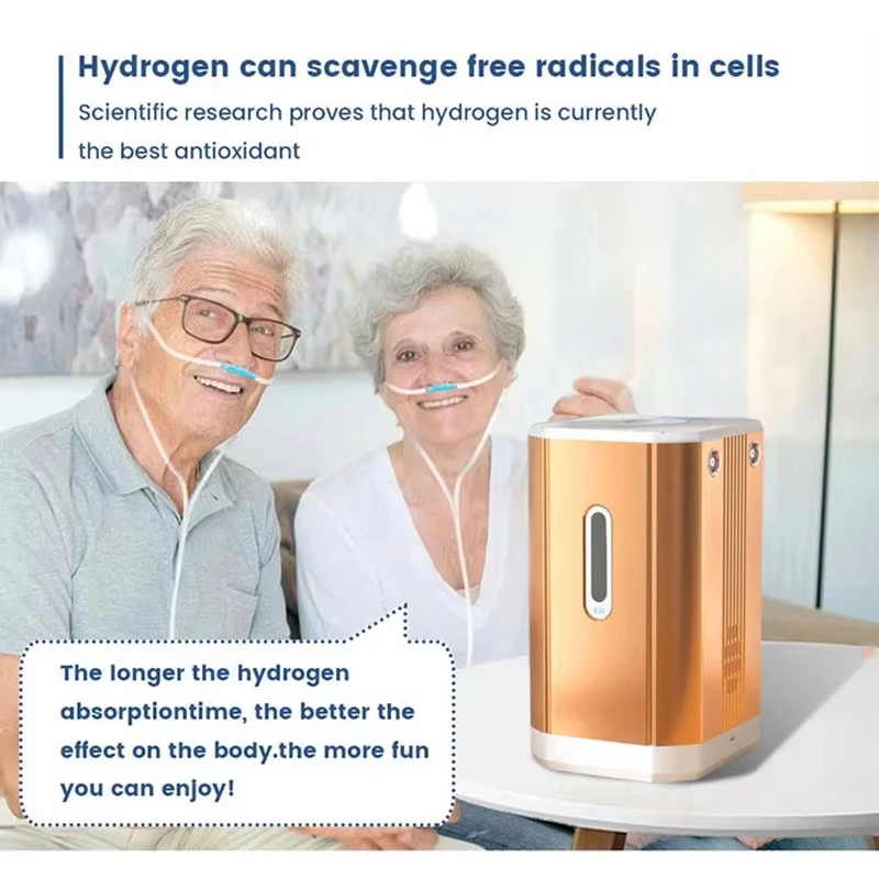 Molecular Hydrogen Generator Brown's Gas Inhalation Machine H2 Absorption Device Portable Hydrogen Water Generator 6