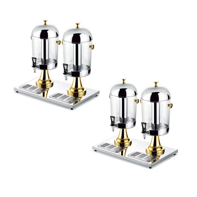 뜨거운 음료와 차가운 음료 모두를 위한 완벽한 솔루션: 스테인리스 스틸 주스 탄산 음료 디스펜서