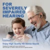 Rechargeable Hearing Aids Wireless Bluetooth Headphones Digital Sound Amplifier Hearing Aid For Deafness Elderly 2