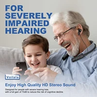 Rechargeable Hearing Aids Wireless Bluetooth Headphones Digital Sound Amplifier Hearing Aid For Deafness Elderly 2
