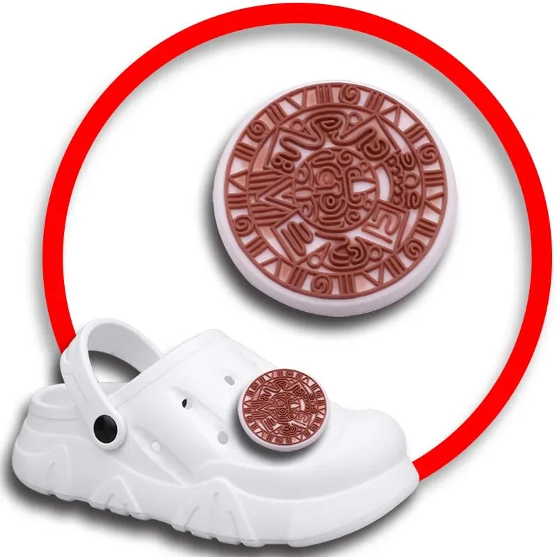 

Pack Pins for Crocs Charms Shoes Accessories Skeleton Hand Decoration Jeans Women Sandals Buckle Kids Favors Men Badges