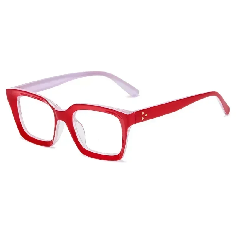 Reading Glasses 2025 Oversized Square Reading Glasses Men Women Portable Large Frame High-definition Presbyopia Eyeglasses Diopter 0~+ 3.5