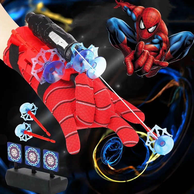 DOSHKA Lot de 1 Gants Lanceur, Lanceur Spiderman, Lance Toile