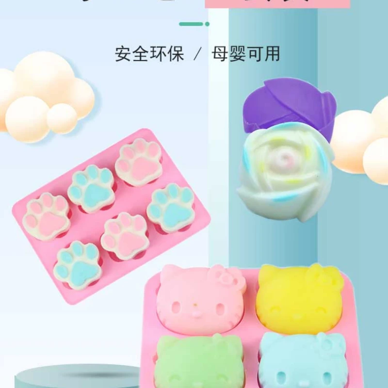 Natural Soap Base DIY Handmade Soap Material Package Homemade Breast Milk Bar Mold