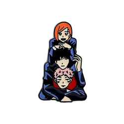 Anime - Inspired Enamel Pin Collection: Cute Cartoon Brooches for Denim & Collectible Fandom Jewelry Gift (Metal Brooches)
