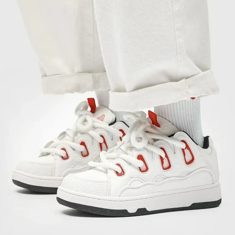 Trend Men's Shoes Outdoor Sneakers New Platform Vulcanized Shoes Breathable Casual Shoes Non Slip Comfortable Running Shoe Tenis 3