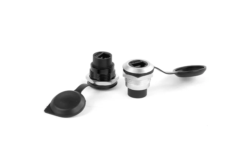 extensão impermeável do extensor de rede do conector de pces para adaptador de cabo ethernet de lan gigabit fêmea fêmea