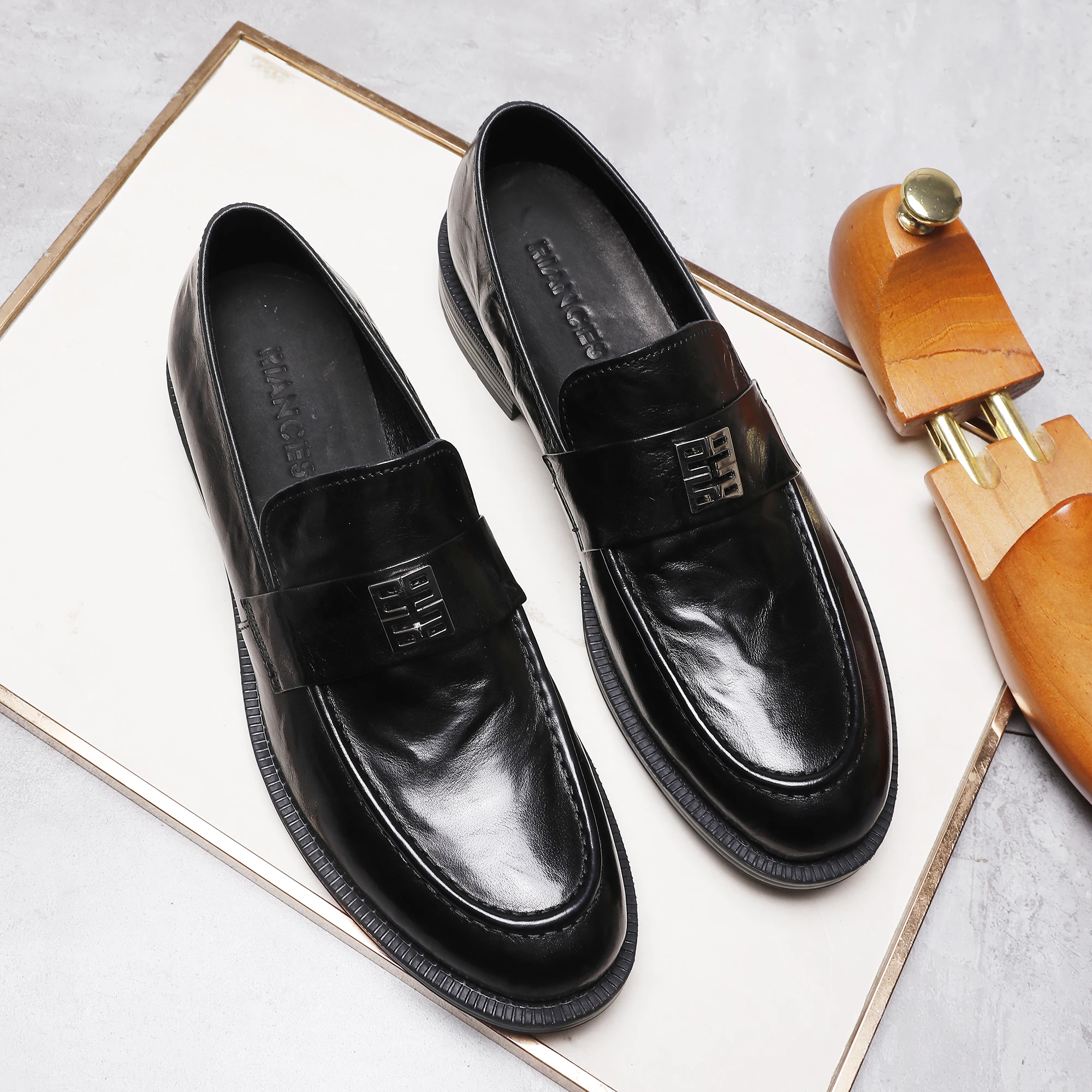New Shoes Man, cover feet, style, leather making, Buckle, work wear, upscale, wedding, Bullock style