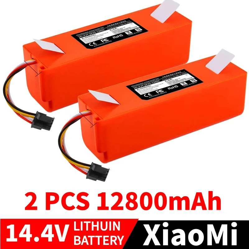 

14.4V BRR-2P4S-5200S Lithium Battery for Xiaomi Robot Roborock S50 S51 S55 Accessory Spare Replacement li-ion battery