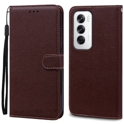 Premium Flip Leather Wallet Phone Case - Silicone Book Cover s for OPPO A80 5G (Coffee)