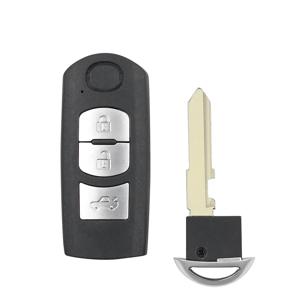 Premium KEYYOU Smart Car Key Shell Case - 2/3/4 Button Options