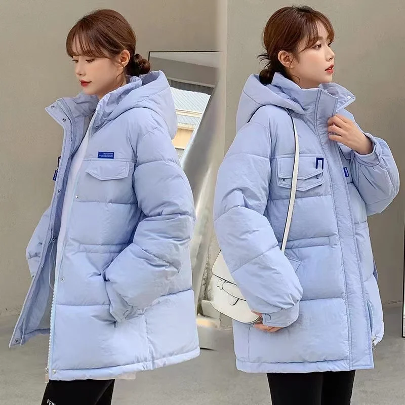 2023 New Winter Cotton Suit Women's INS. Korean main image 0