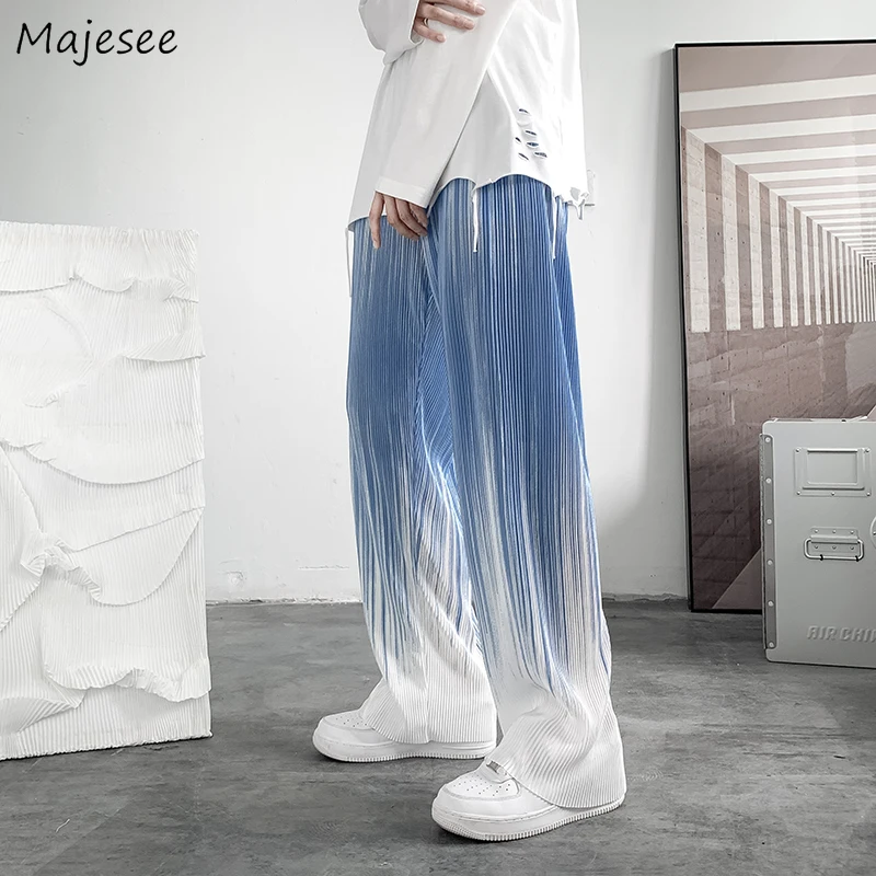 

Men Pants Casual All-match Design Hip Hop High Street Handsome Stylish Teens Pantalones Fashion Male Trousers Popular Autumn Ins