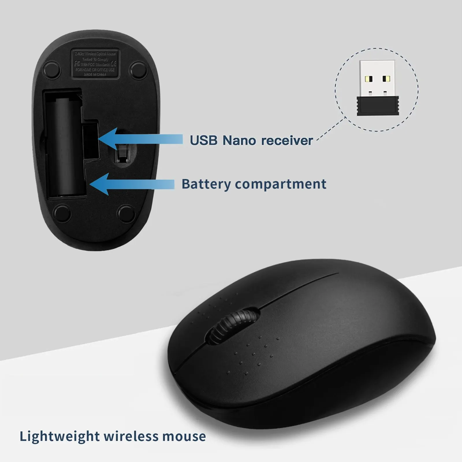 Bluetooth Keyboard and Mouse Set Desktop Office Bluetooth Keyboard Wireless Mouse for Windows Laptop Android Tablet