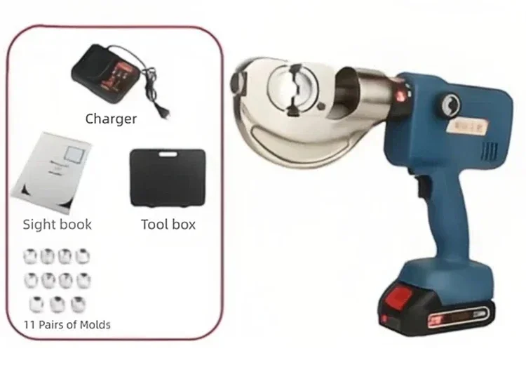 4-70mm² Electrician Pliers Hydraulic Crimping Tool for Aluminum-Copper Nose Term