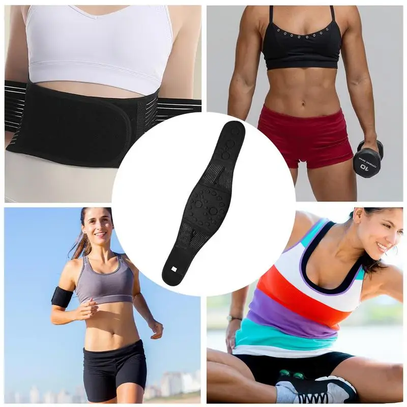 Lower Back Heating Pad Self-Heating Heated Back Brace Heating Pad For Portable Belt Breathable For Women Men