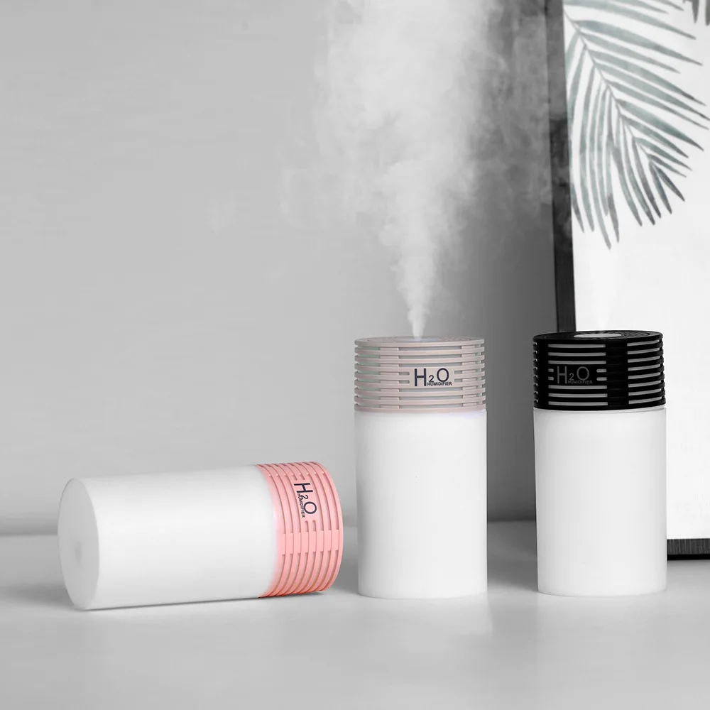 

300ml Portable Wireless Humidifer Colorful mood lights Essential Oil Diffuser USB Charging Water Replenishing Instrument