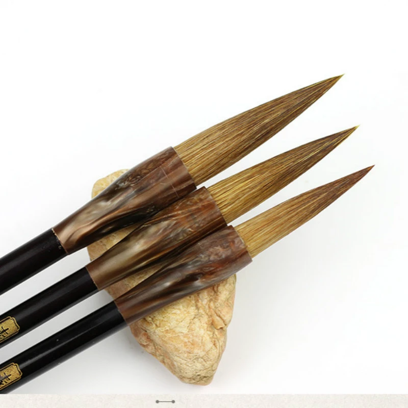 Calligraphy Paint Brush Weasel Wolf Hair Chinese Calligraphy Painting Brush Set