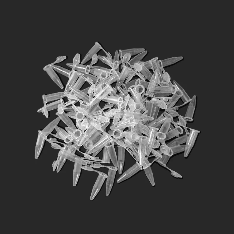 plastic test tubes centrifuge tube 1000pcs 0.5ml pieces of transparent mini plastic test tube centrifuge tube container science laboratory test accessories