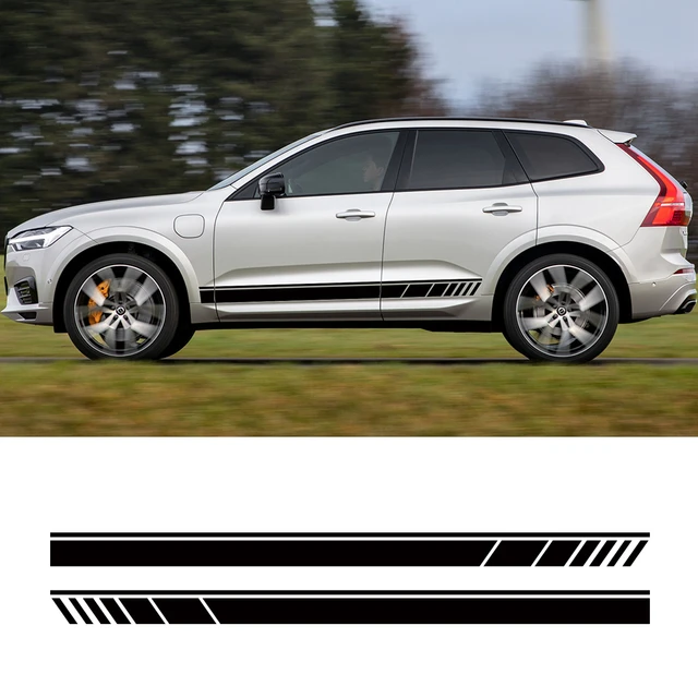 Volvo XC60 R Design side Stripes aufkleber