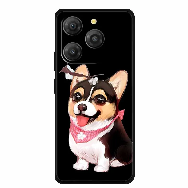 Cartoon Soft TPU Silicone Back Cover for Blackview Shark 9 - 6.67